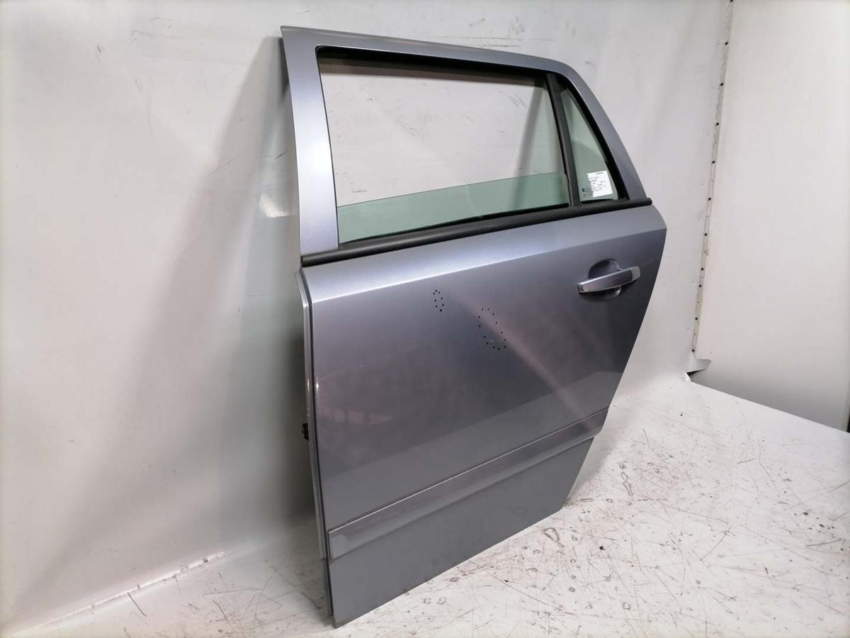 Opel Astra H original T&uuml;r hinten links 4AU Lichtsilber runder Stecker Kombi BJ06